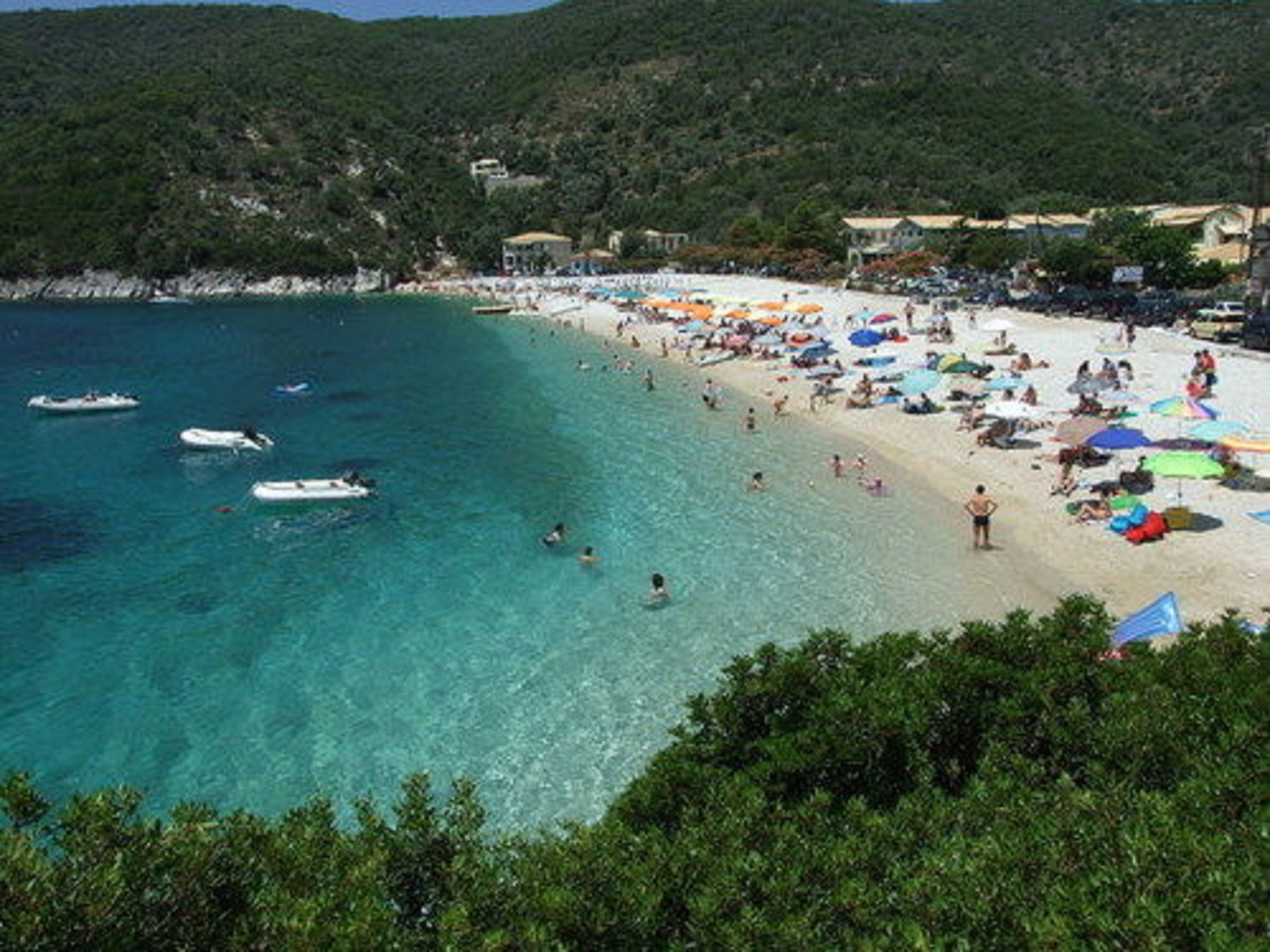 Rouda Bay Beach Hotel Mikros Gialos Exterior photo