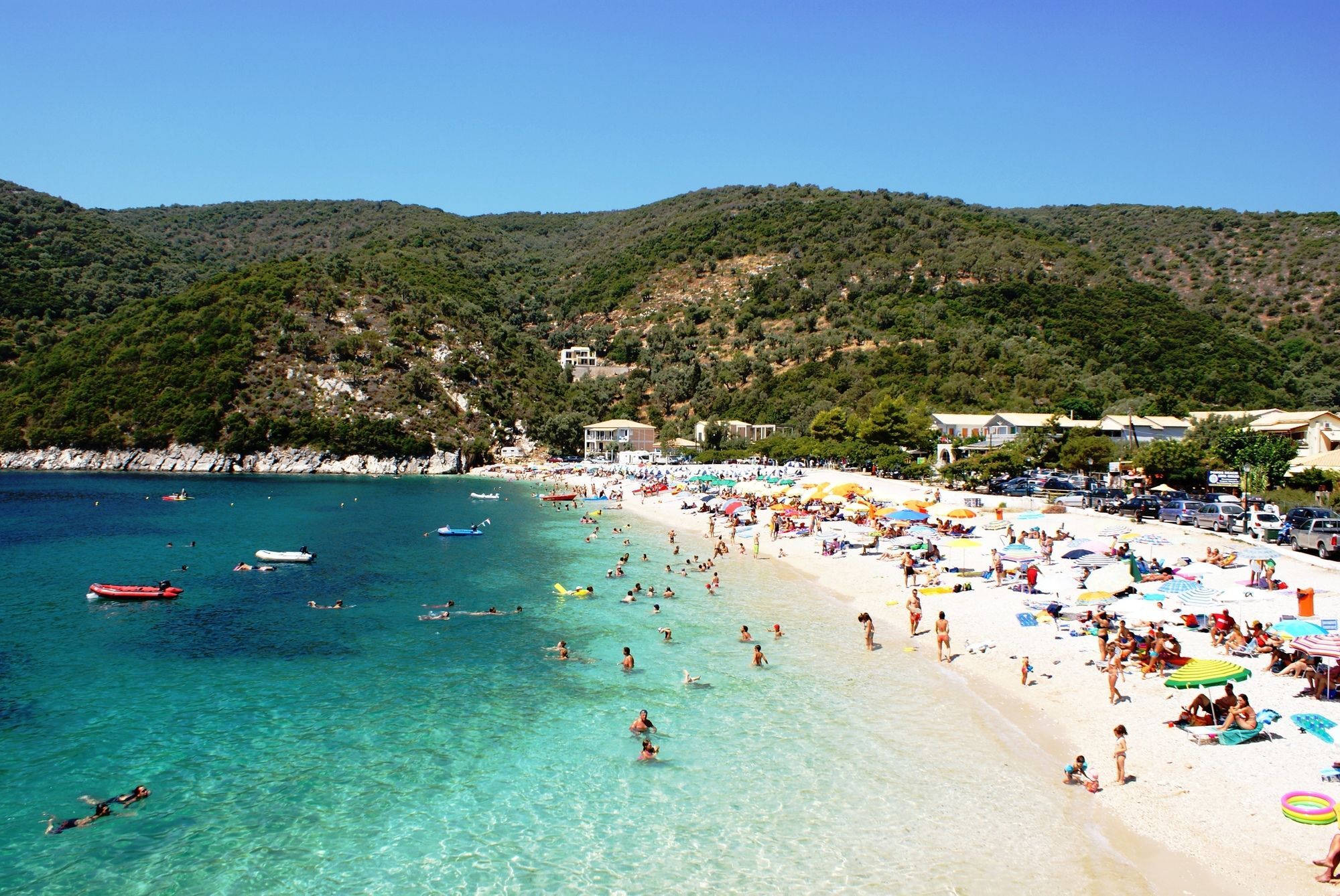 Rouda Bay Beach Hotel Mikros Gialos Exterior photo